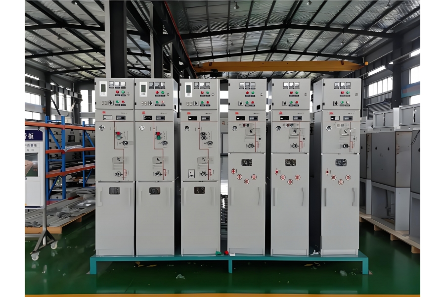 UL standard gas insulated ring mesh cabinet and compact switch cabinet